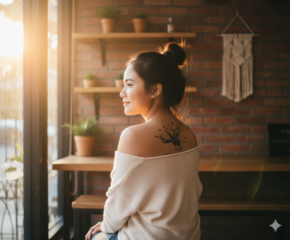 Flying Fairy Tattoo
