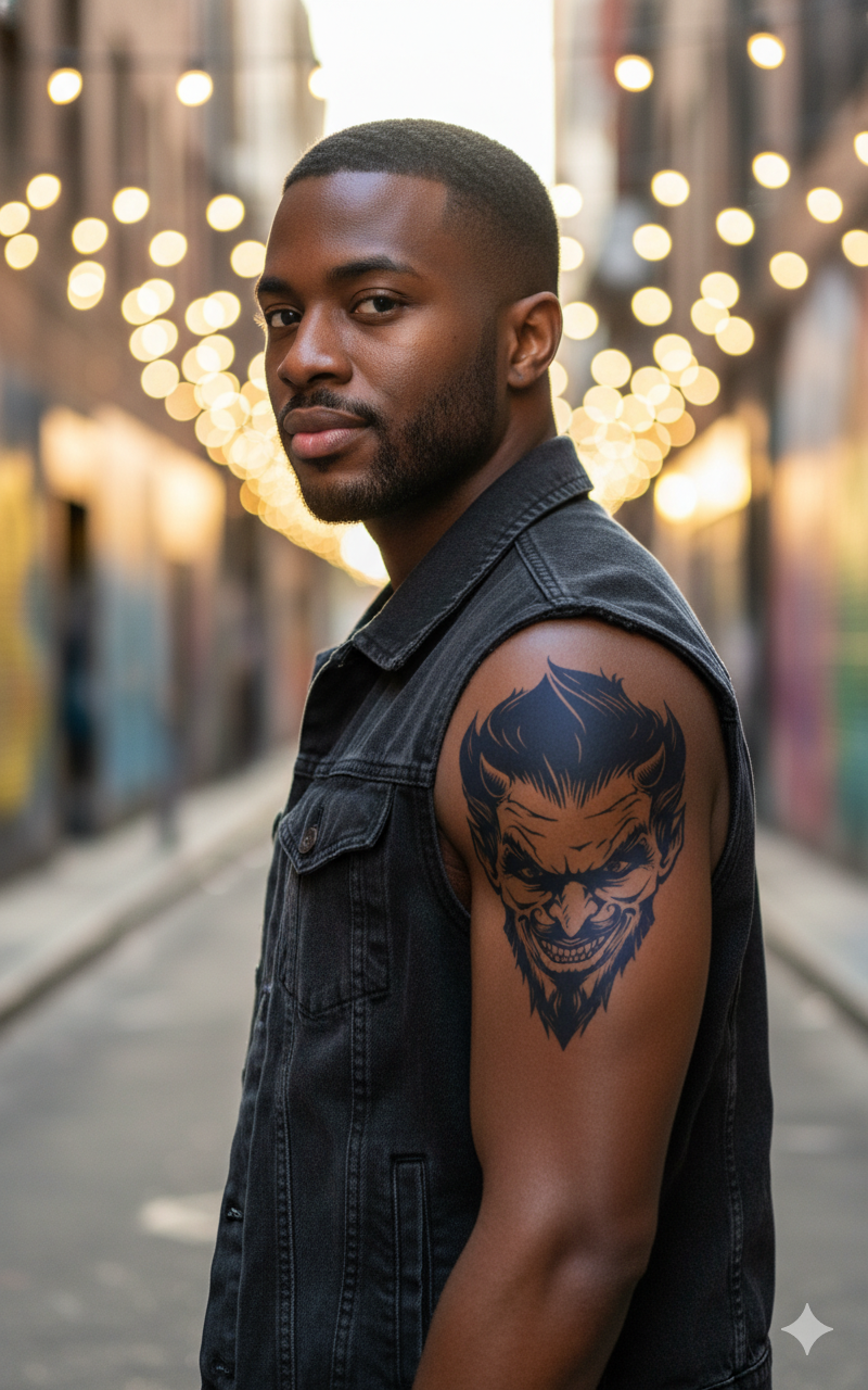 Sinister Smile Tattoo