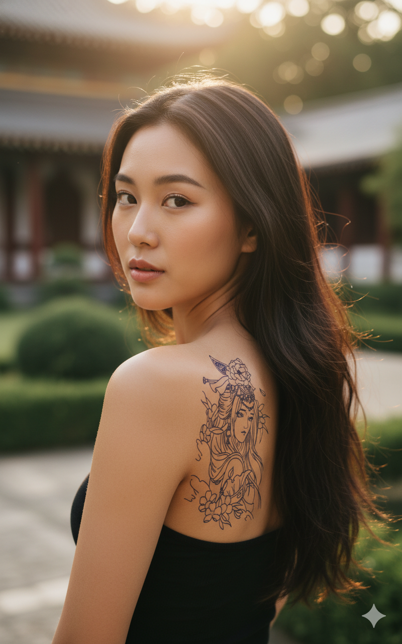 Graceful Floral Princess