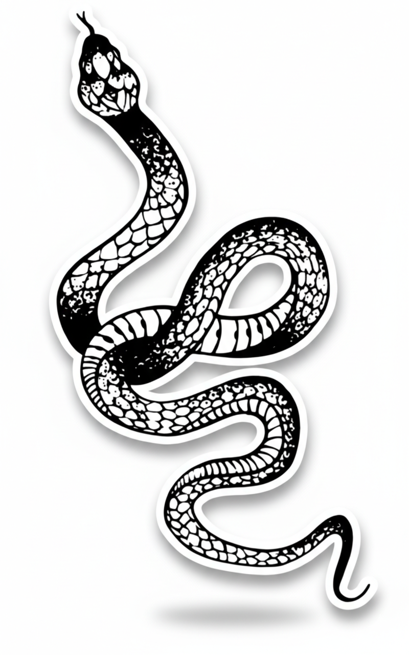 Mystic Snake Tattoo