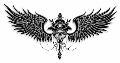 Divine Flight tattoo