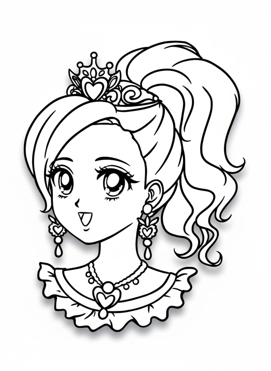 Princess Anime tattoo