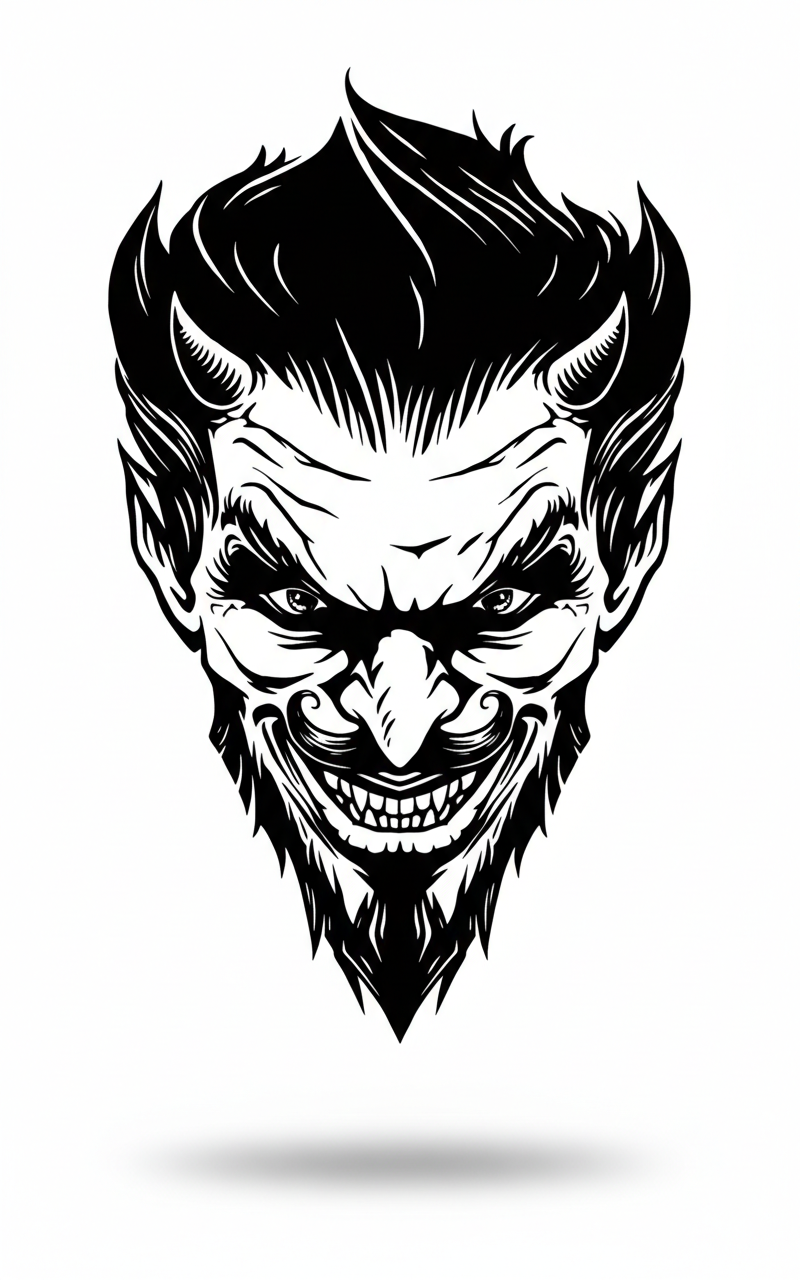 Sinister Smile Tattoo